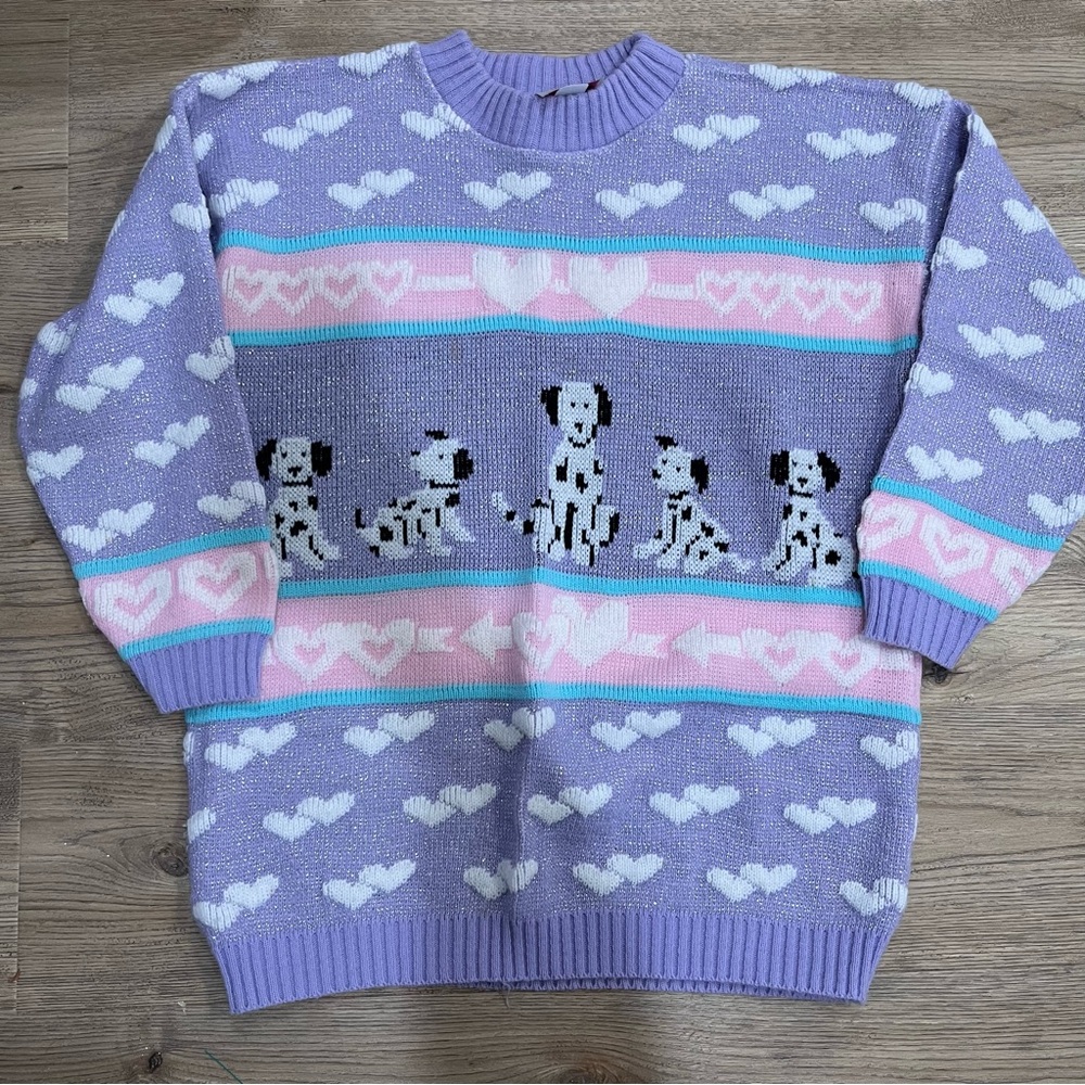Vintage Dalmatian Sweater - Picture 1 of 3